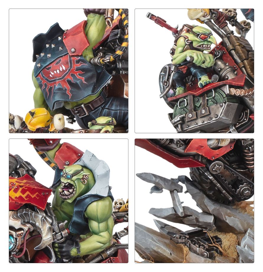 Orks charakterová miniatura pro sběratele