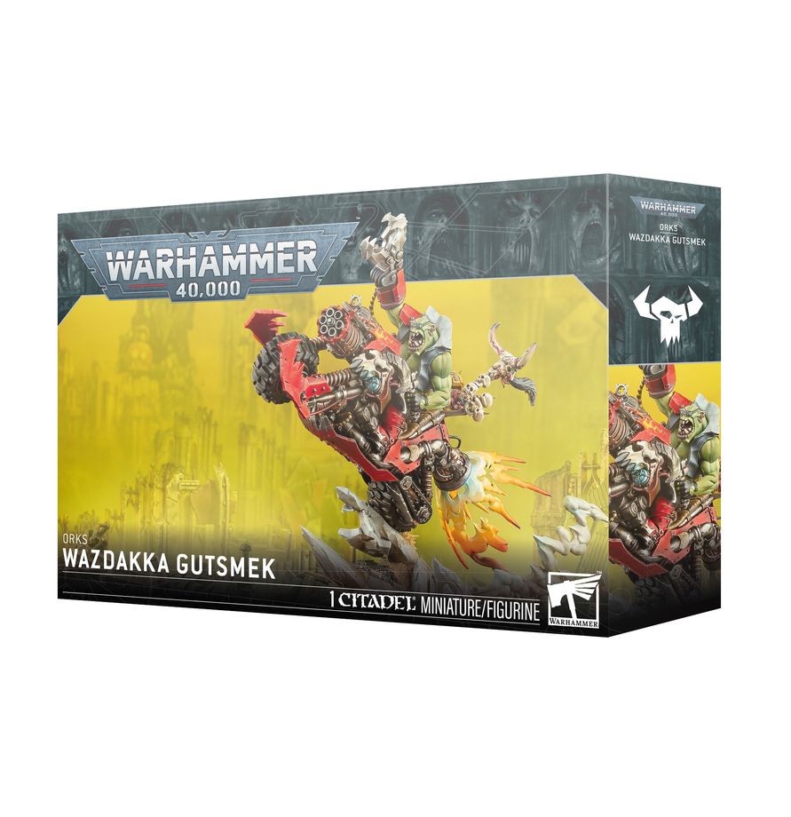 Orčí motorizovaná postava pro Warhammer 40K