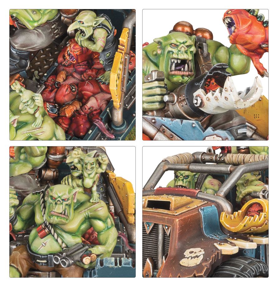 Deffkoptas ready for a rapid Ork attack