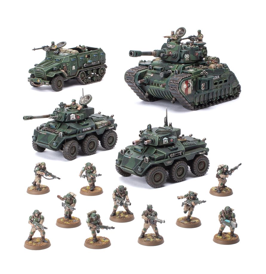 Warhammer 40,000: Armageddon Battalion: Astra Militarum box art