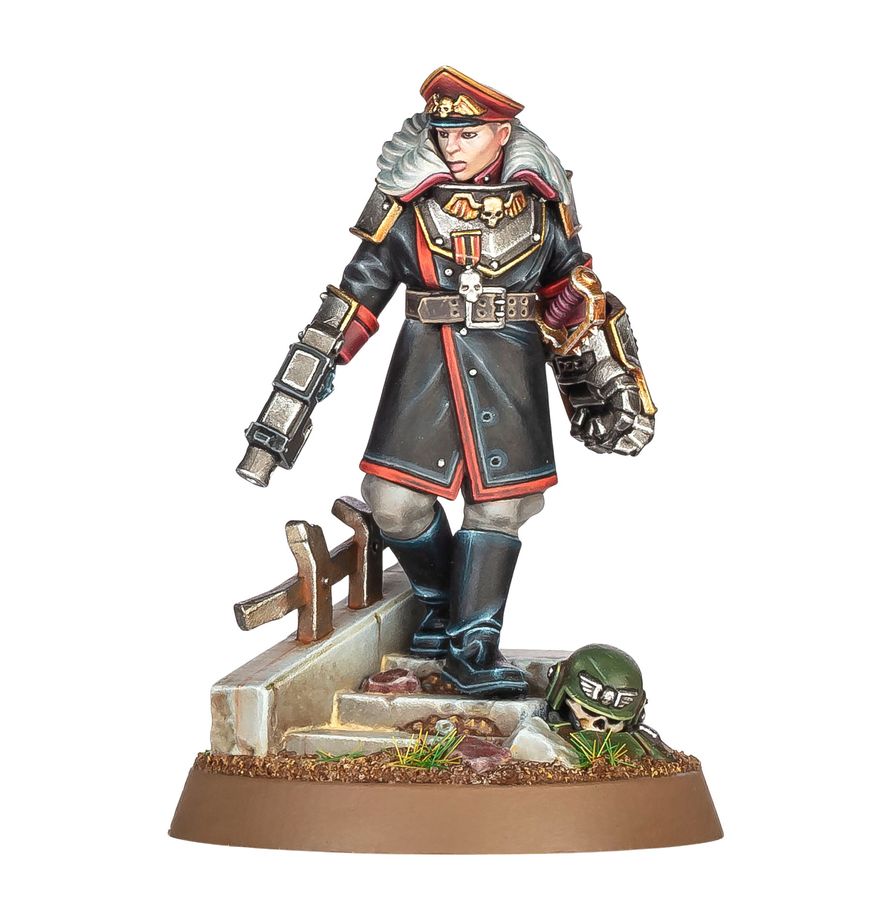 Warhammer 40K Astra Militarum Commissar Graves