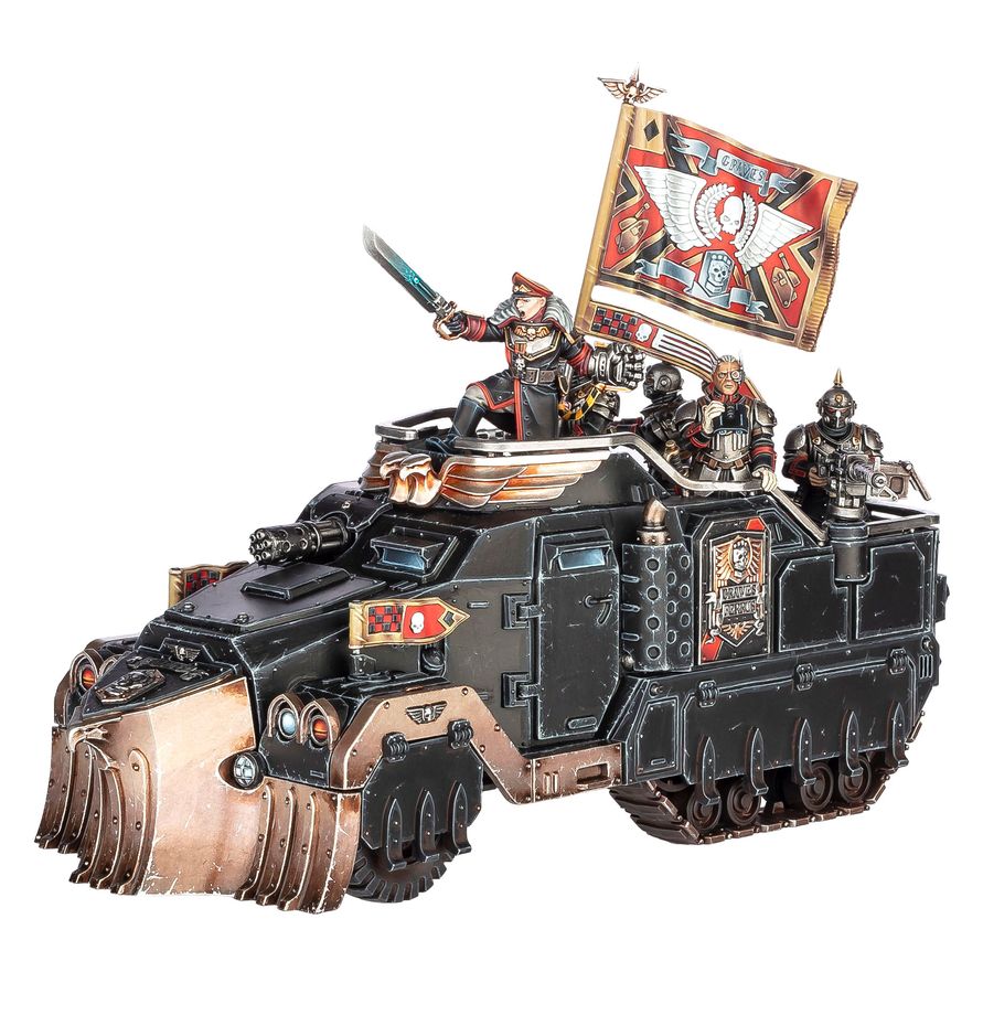Warhammer 40K: Astra Militarum - Commissar Graves box art