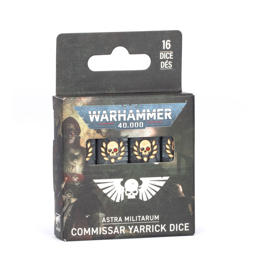 Commissar Yarrick Dice close‑up