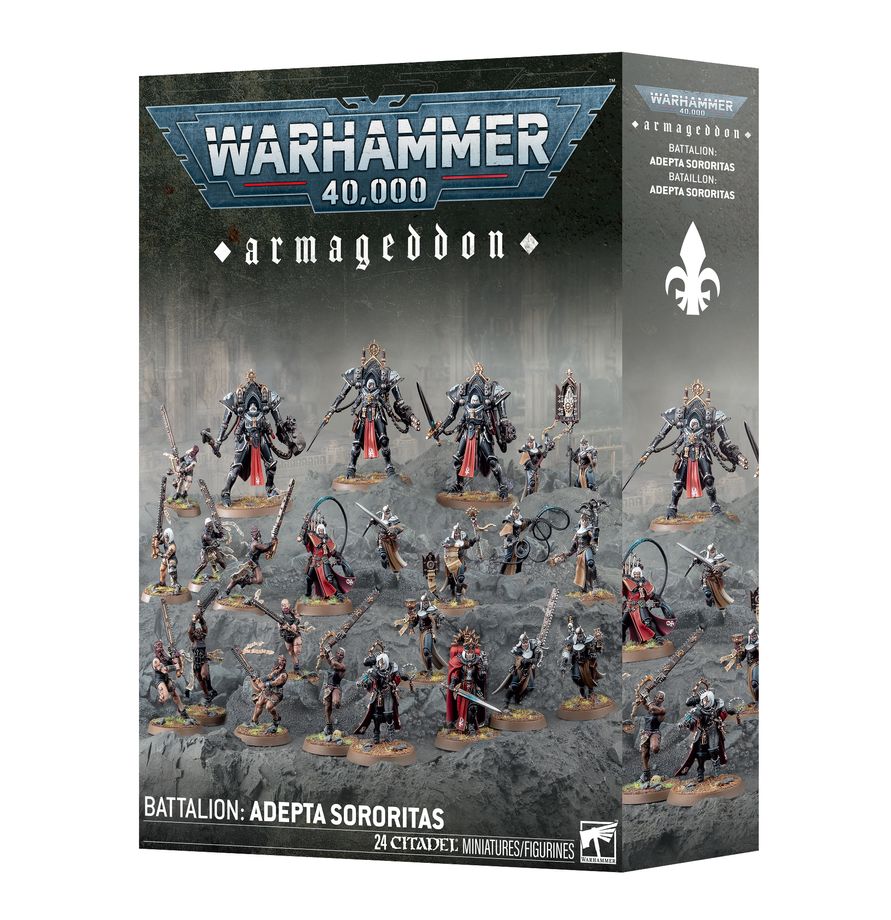 Adepta Sororitas battalion miniatures