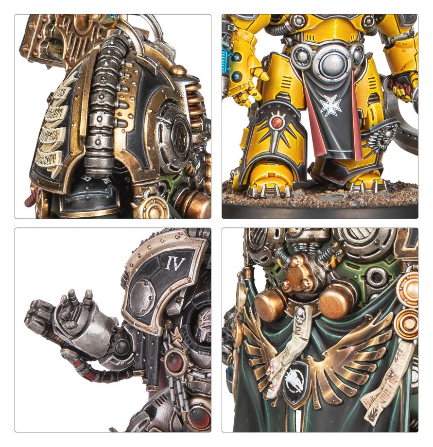 Horus Heresy character miniature adaptable to any Legion