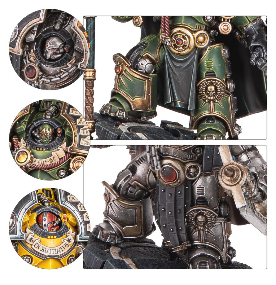 Saturnine Praetor leading Legiones Astartes forces