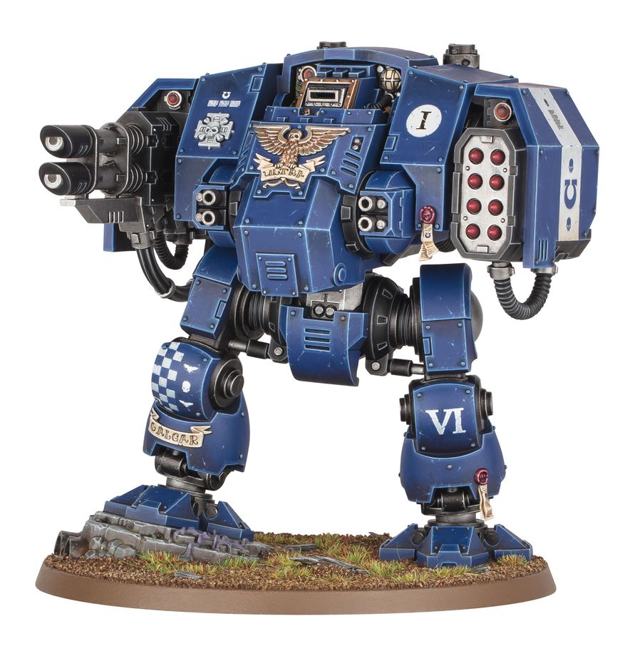 Warhammer 40K: Space Marines - Ballistus Dreadnought box art