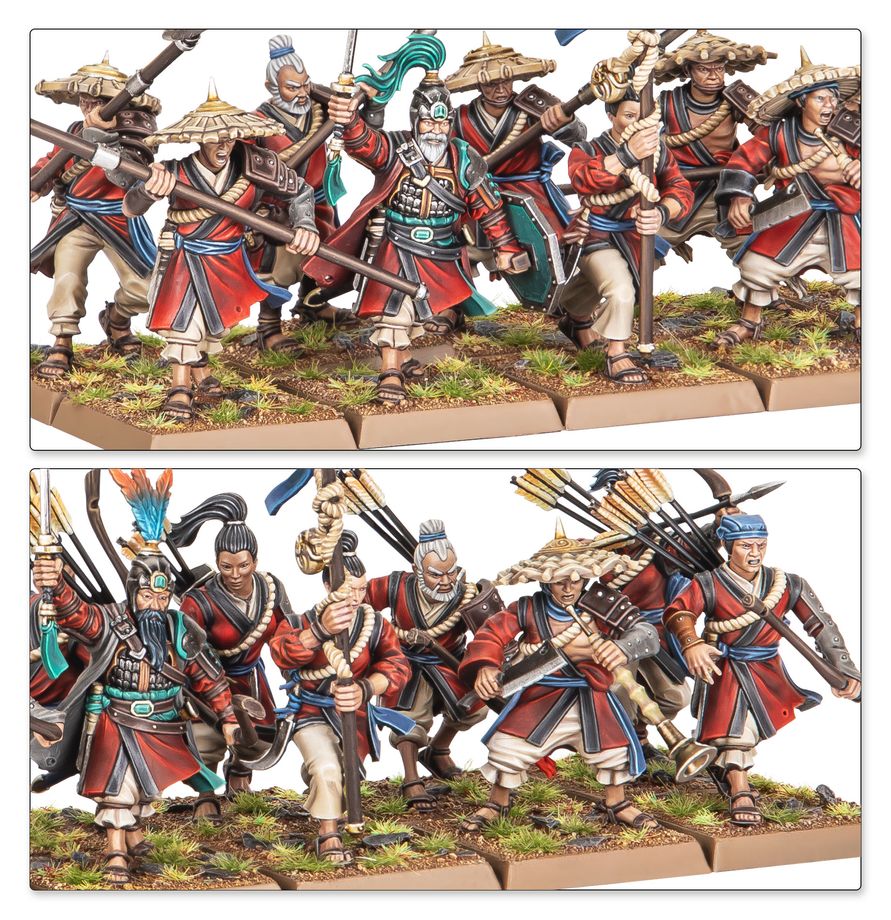 Peasant Levy Grand Cathay pěší jednotka