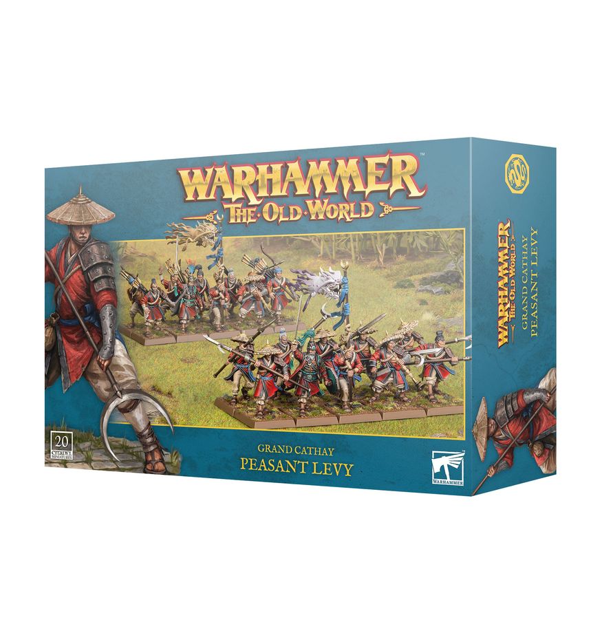 Grand Cathay Peasant Levy jednotka pro Warhammer The Old World