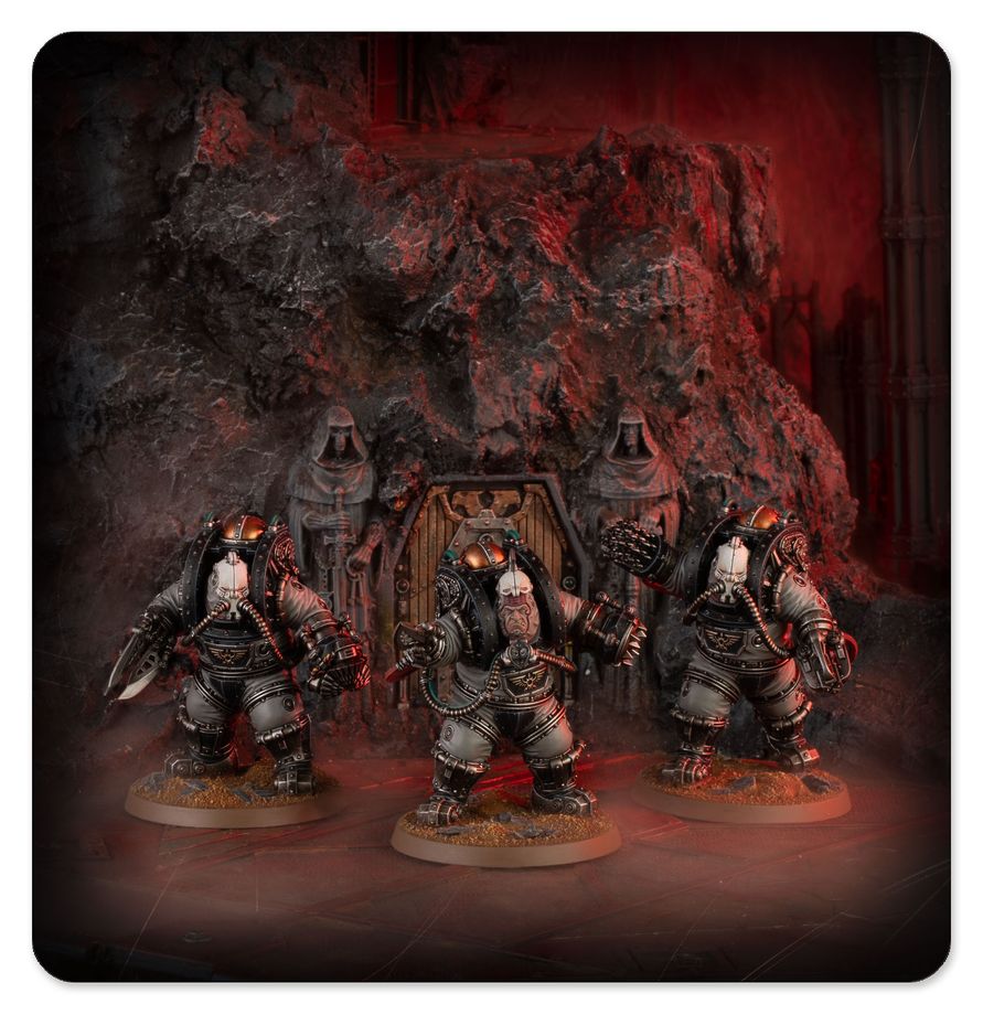 Solar Auxilia Charonite Ogryn Section as heavy assault infantry for The Horus Heresy