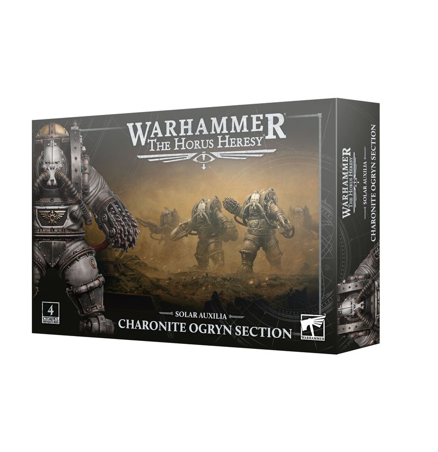Charonite Ogryns as brutal close-combat support for a Solar Auxilia army