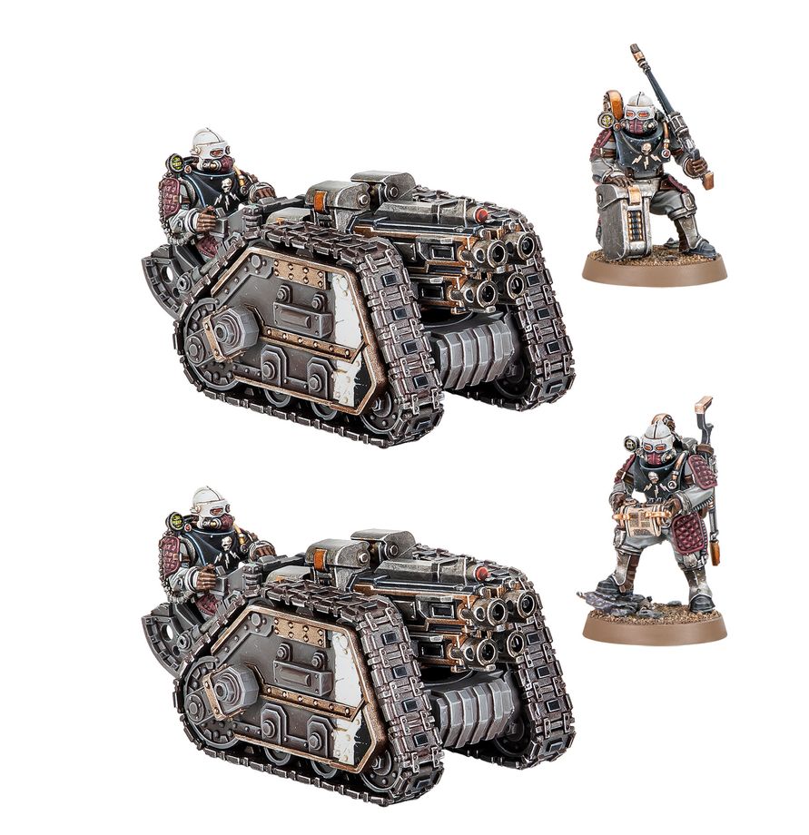 Solar Auxilia Rapier Direct Fire Battery ako ťažká palebná podpora pre The Horus Heresy