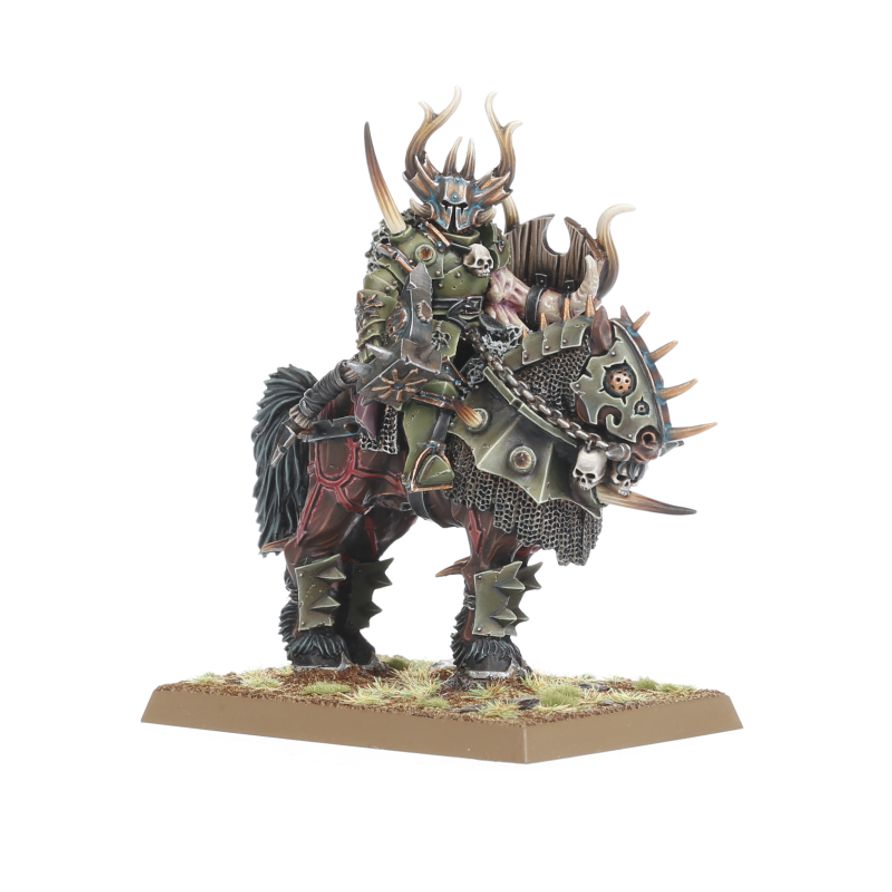 Detail modelu Chaos Lord on Daemonic Mount
