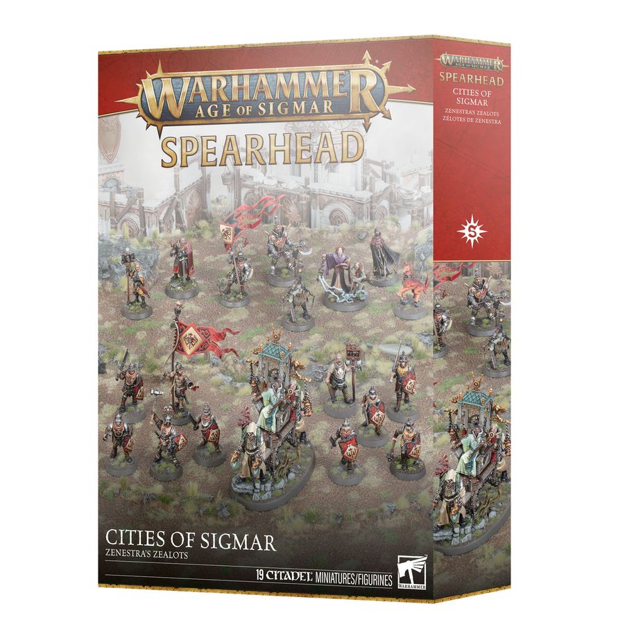 Spearhead Cities of Sigmar na bojišti