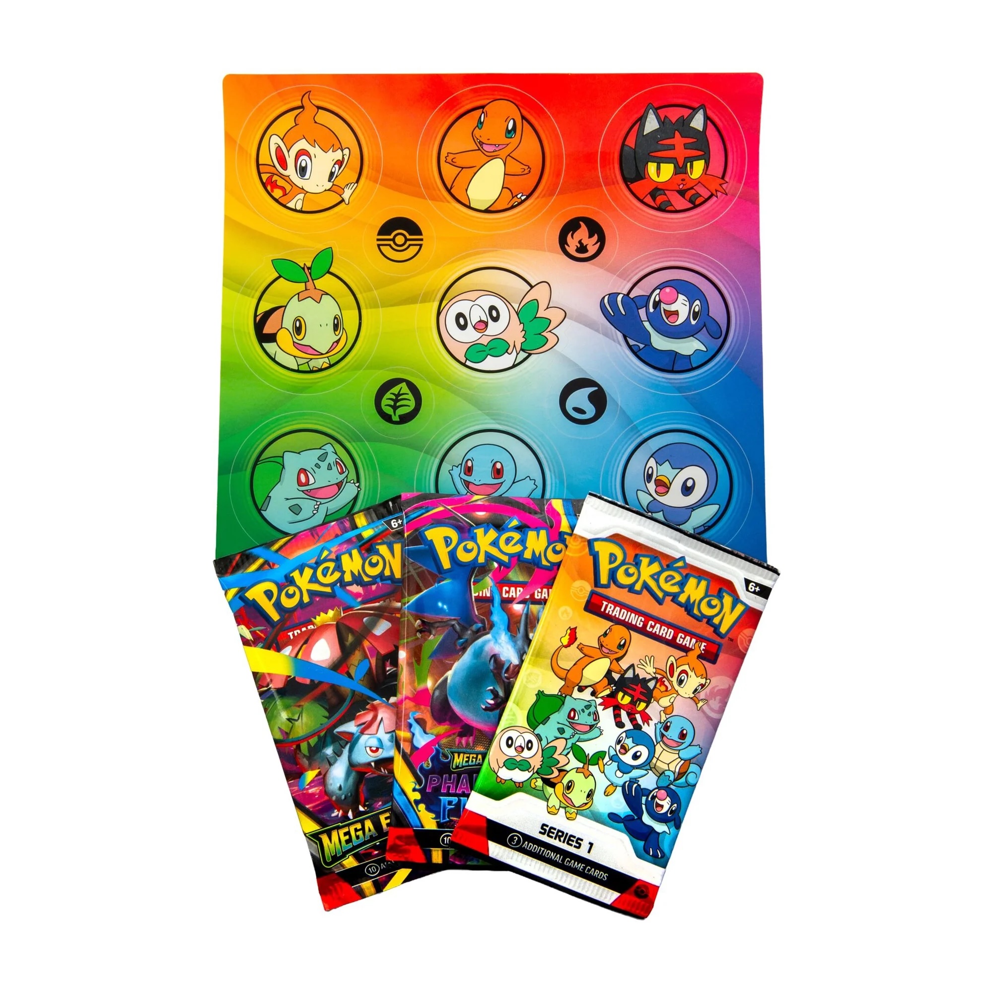Pokémon TCG collection box elements