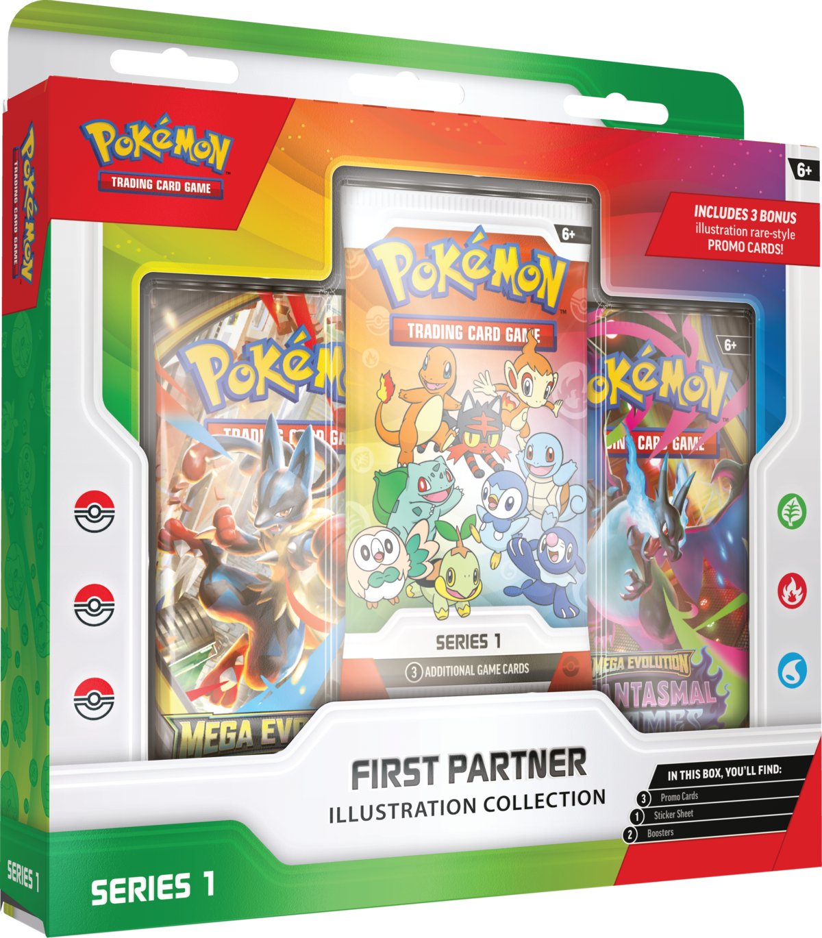 Pokémon TCG: First Partner Illustration Collection - Series 1