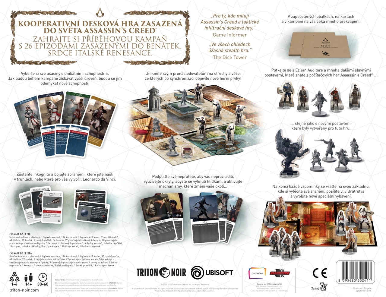 Sealed envelopes from the game campaign