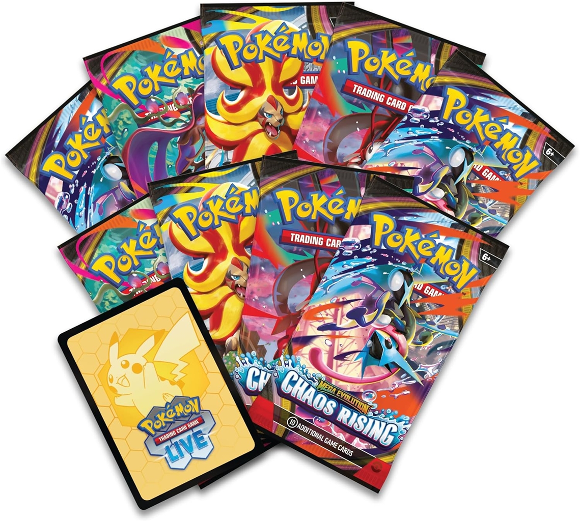 High-quality themed card sleeves and gaming dice up close
