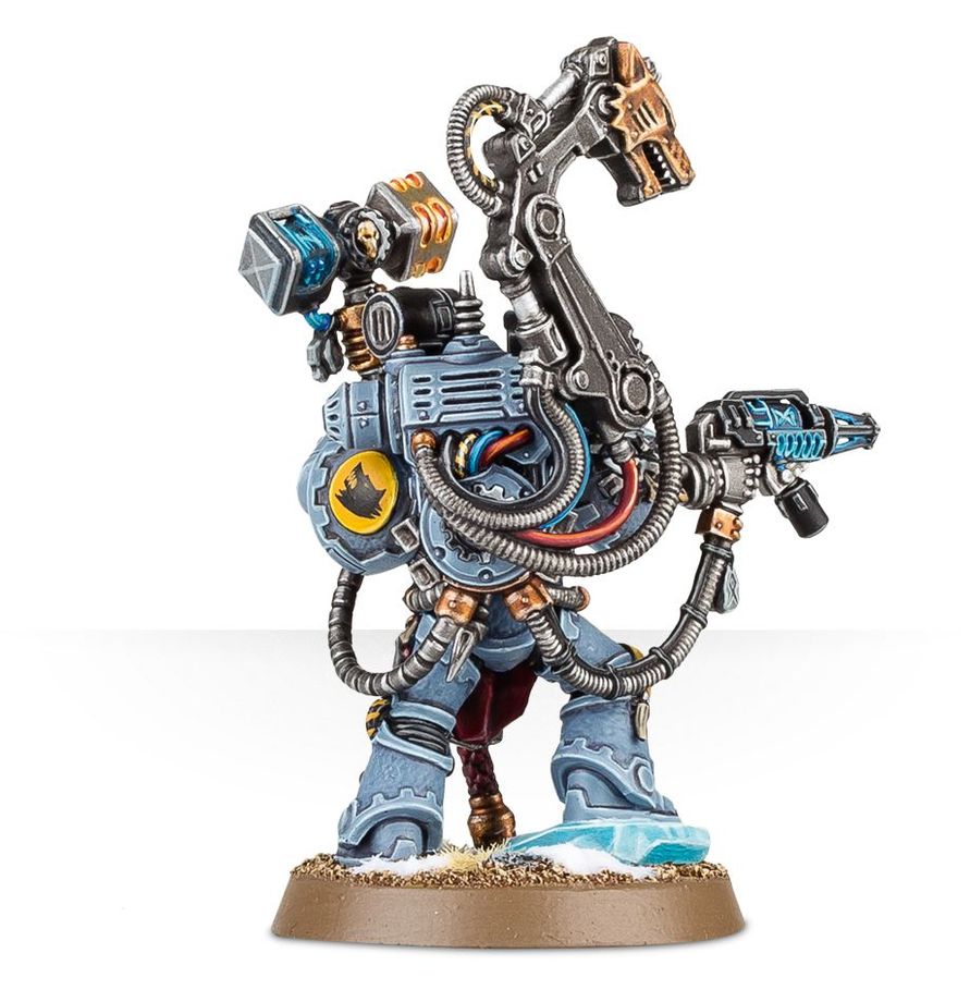 Warhammer 40k Space Wolves Iron Priest model