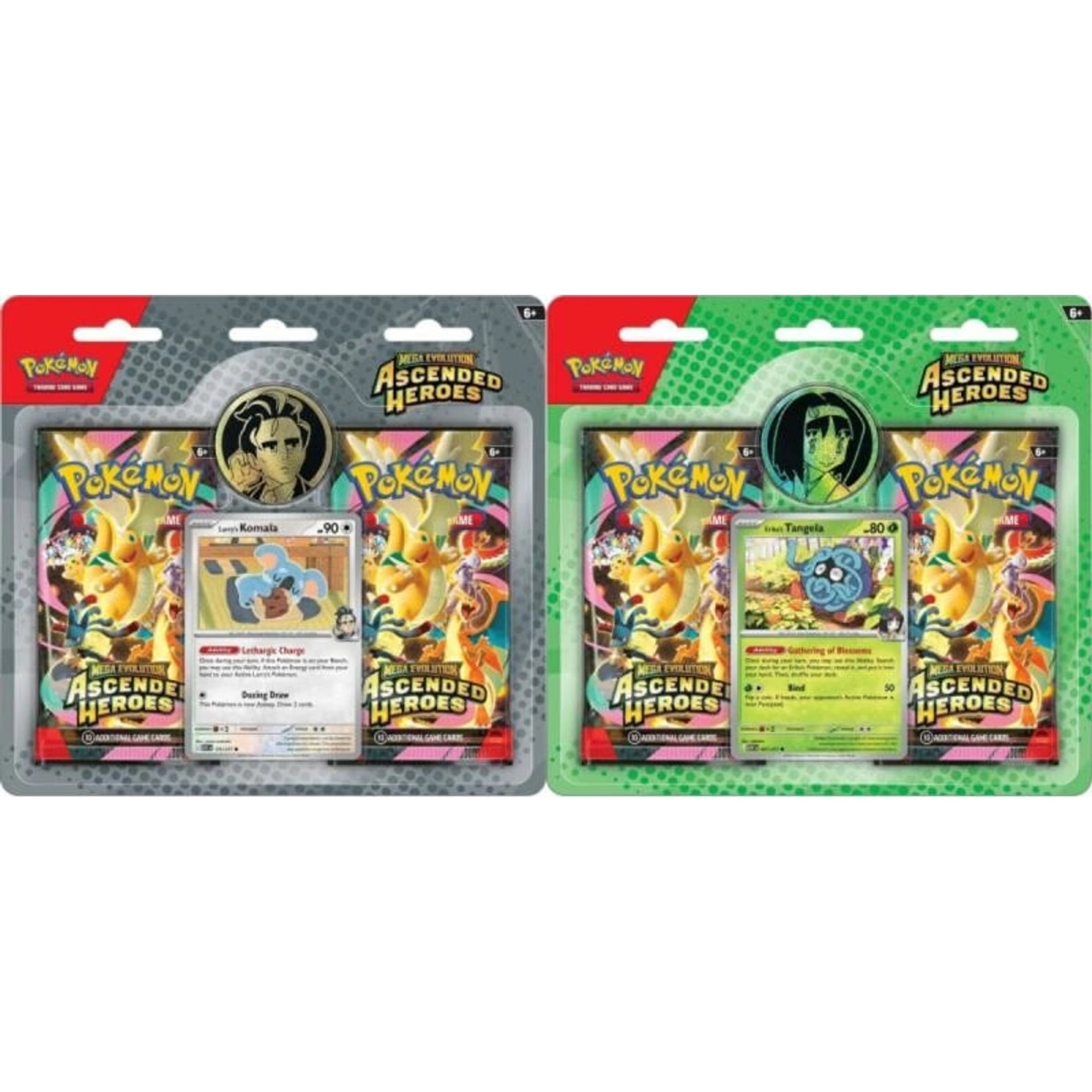 Detail blister balení Pokémon TCG Ascended Heroes