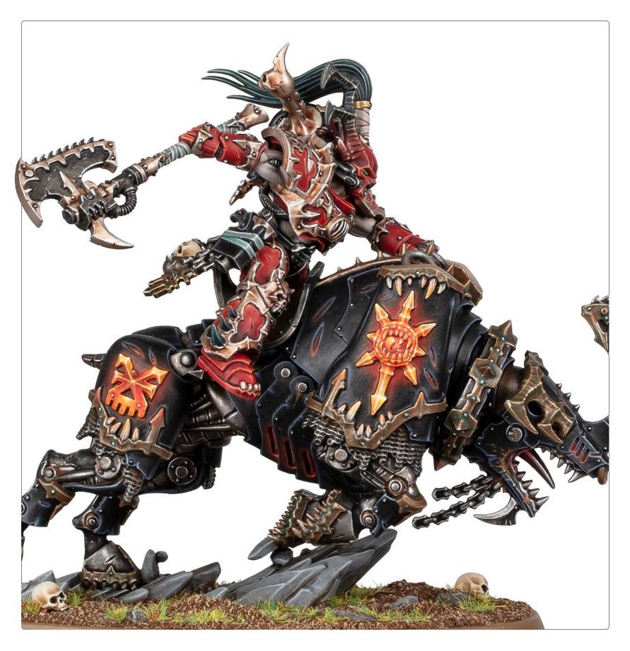 Lord Invocatus – pohled na detail modelu