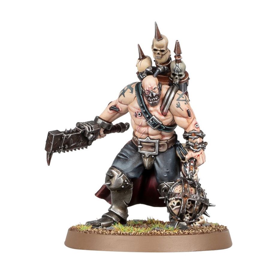 Jednotka World Eaters Jakhals připravená k boji