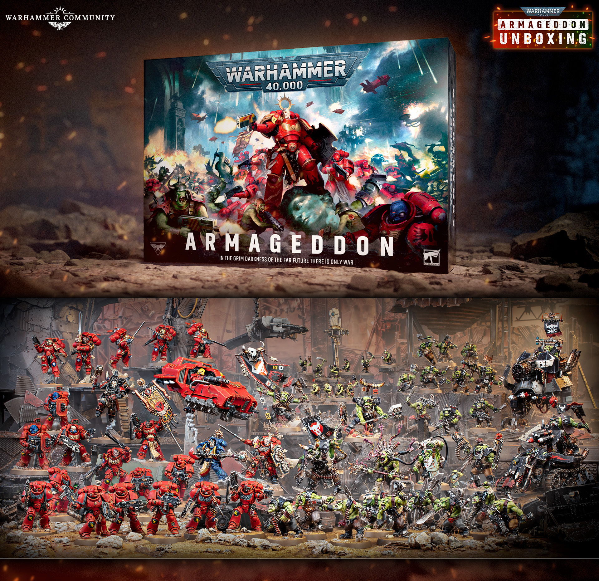 Obsah boxu Warhammer 40,000 Armageddon