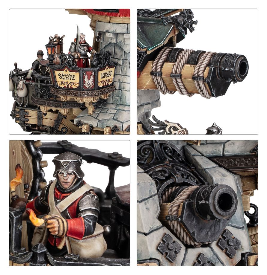 Cannonade Cogfort in battle action