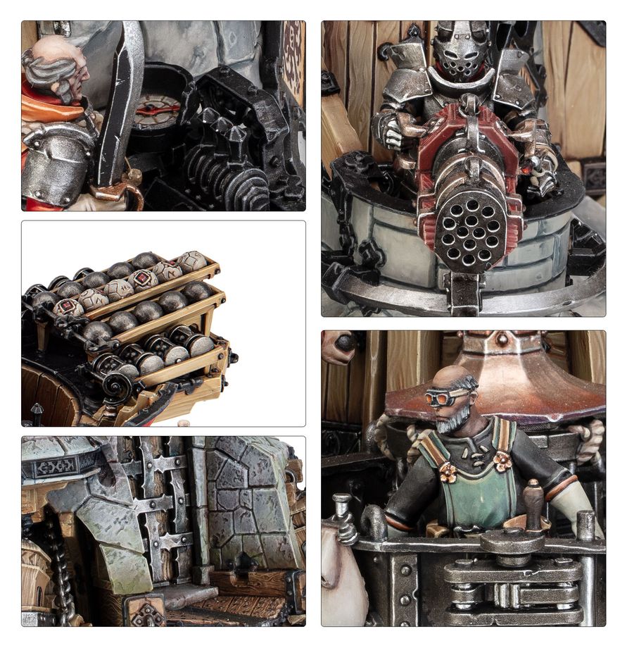 Cannonade Cogfort scenic base detail
