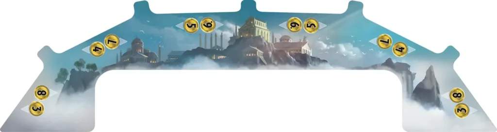 A new wonder of the world card from the game.