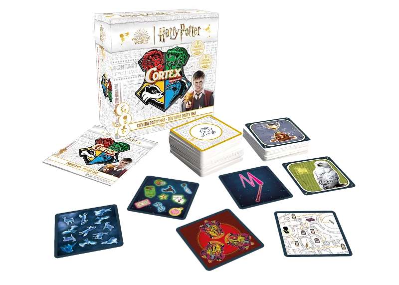 Players at a table intensely solving challenges in Cortex: Harry Potter.