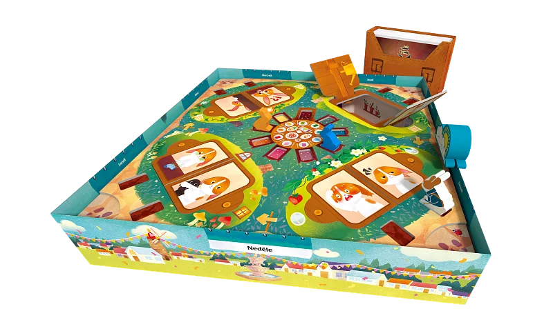 Detailed view of the artistic rendering of Dixit Kids cards