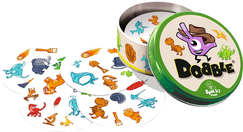 Children playing Dobble Dino