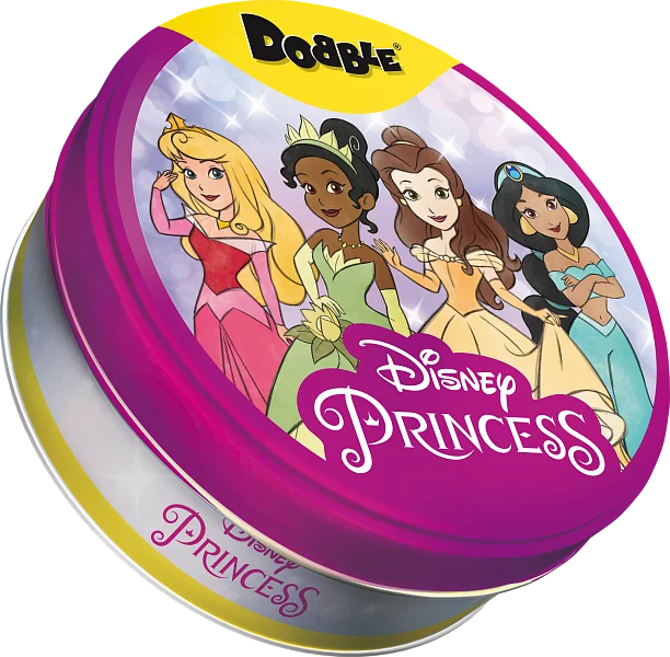Players pointing at cards with Princesses