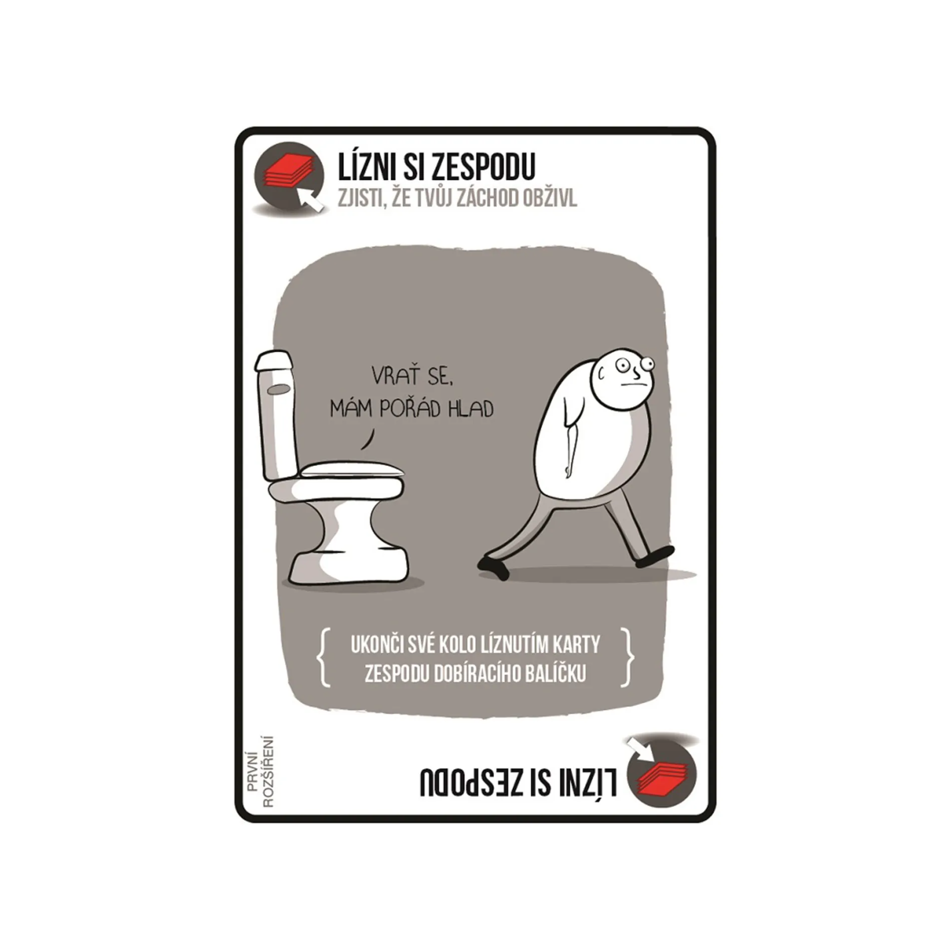 Illustration of the Imploding Kitten card