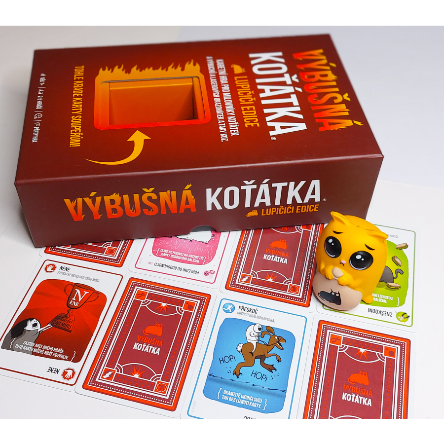 Group of people playing Exploding Kittens