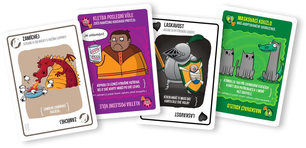 Detail of the game cards