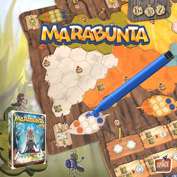 Marabunta board game box