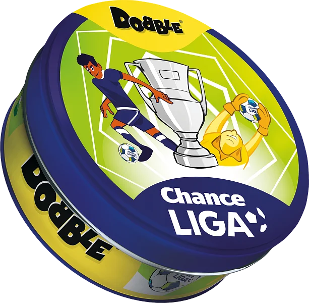 Detail of cards featuring Chance Liga symbols