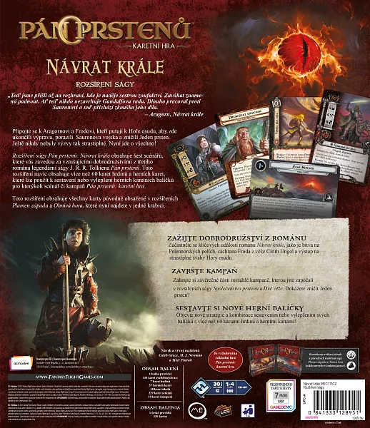 Hero card from The Return of the King expansion.