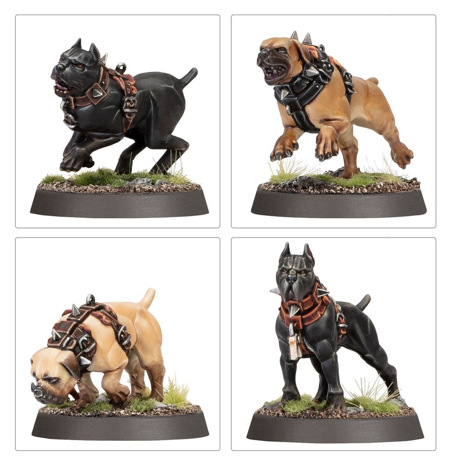 Detail tlamy a dravého výrazu modelu