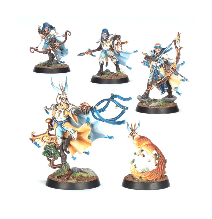 Warhammer Underworlds: Lumineth Realm-lords - Thyrielle's Zephyrites box art