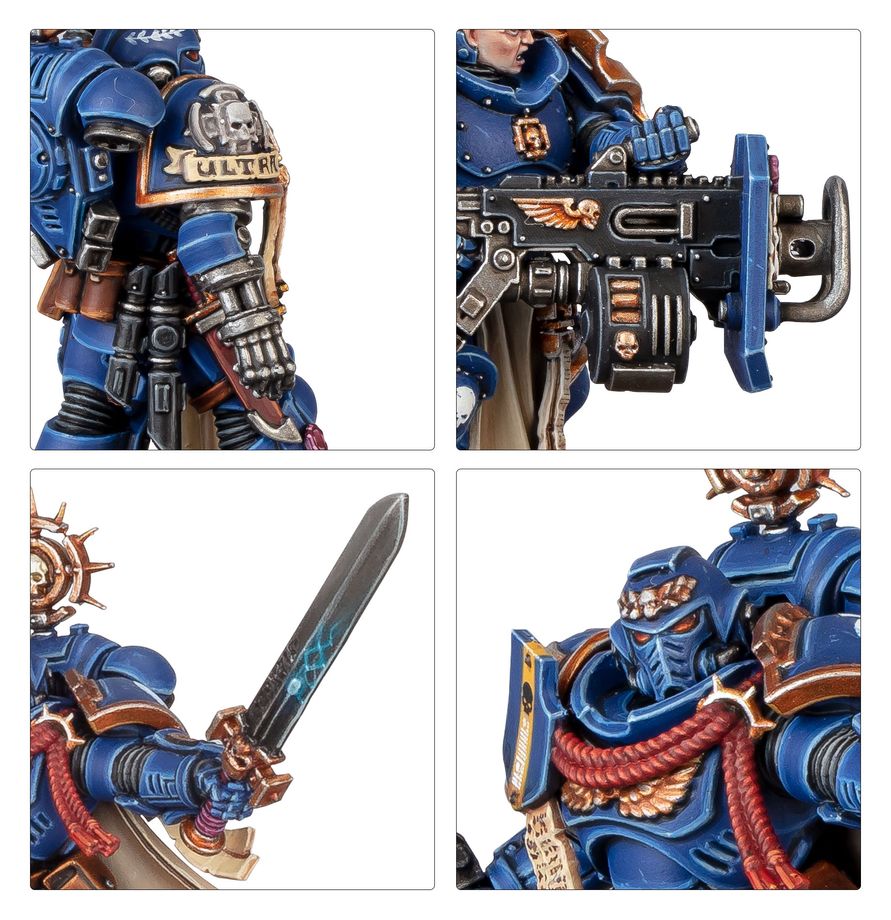 Company Champion Space Marines s energetickou zbraní