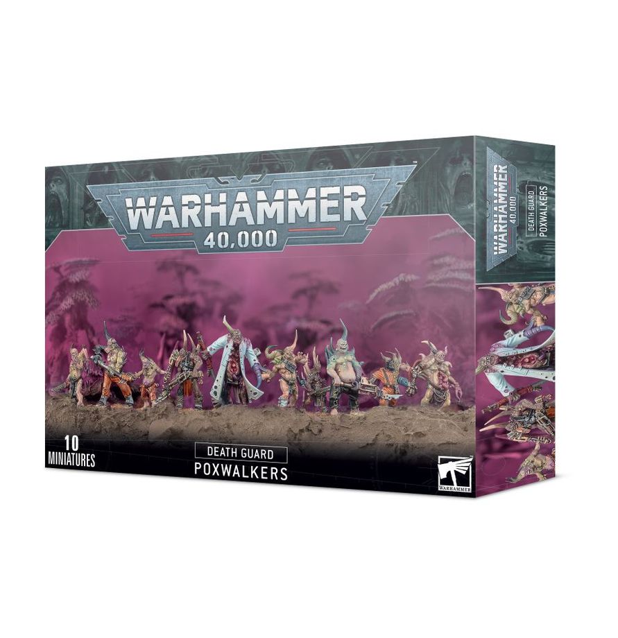 Detaily miniatur Poxwalkers