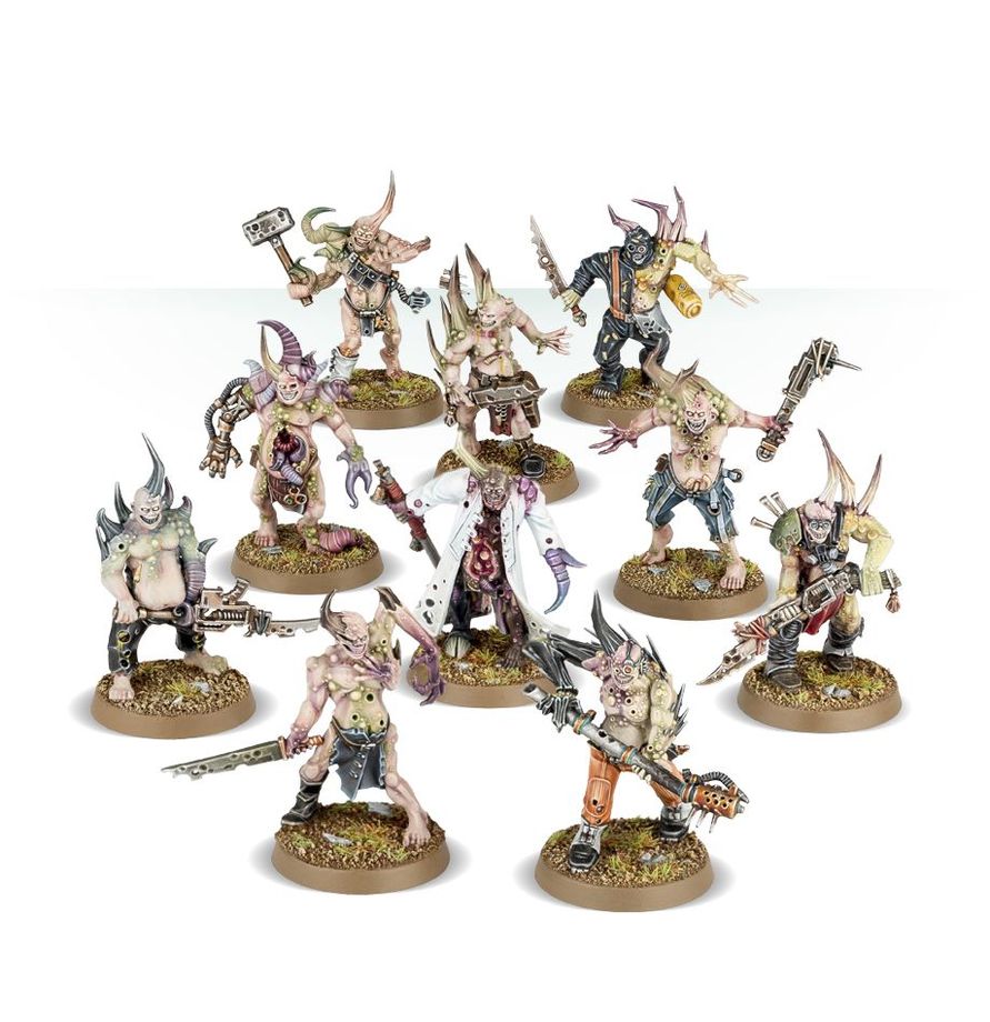 Warhammer 40K: Death Guard - Poxwalkers box art
