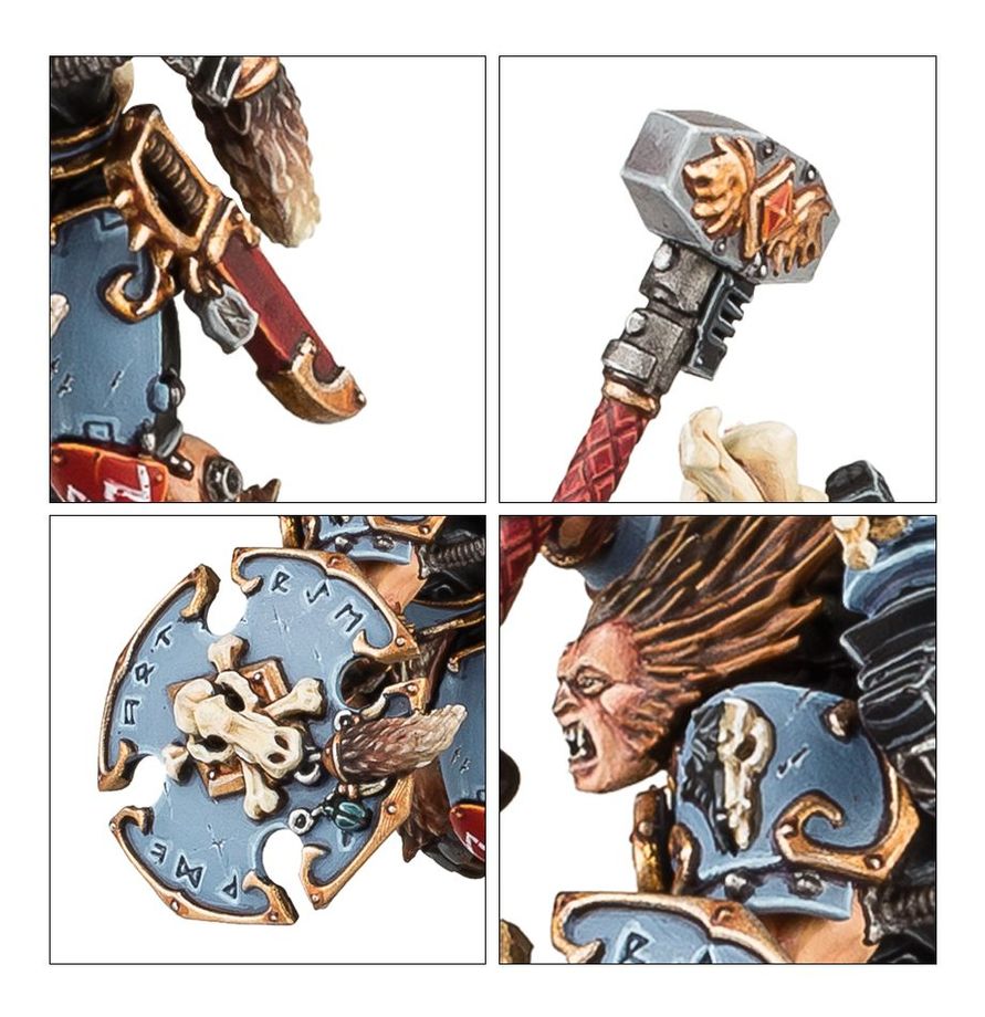 Wulfen doplnění dalšími jednotkami armády Space Wolves