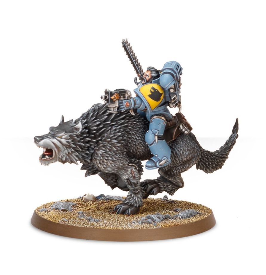 Thunderwolf Cavalry doplněná dalšími jednotkami armády Space Wolves