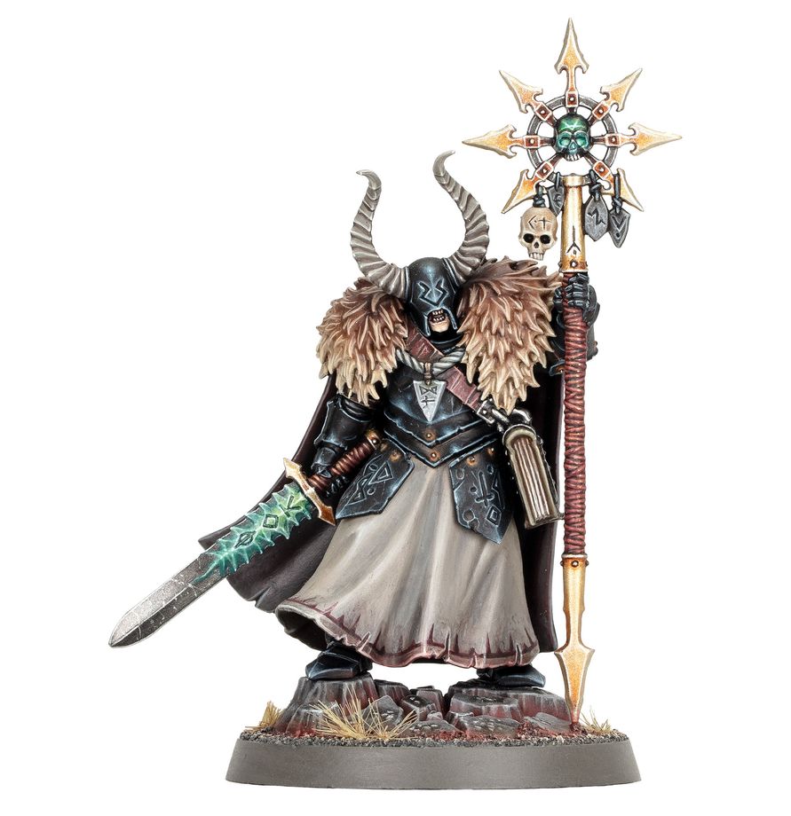 Warhammer Age of Sigmar: Slaves to Darkness - Chaos Sorcerer Lord box art