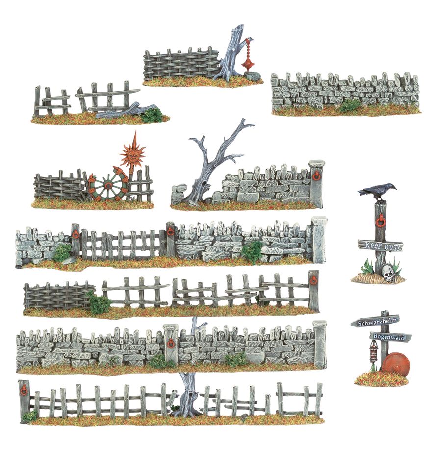 Warhammer Old World: Walls & Fences box art