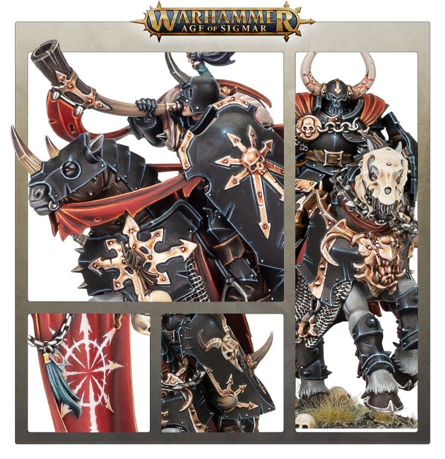 Close-up of the cursed lances option